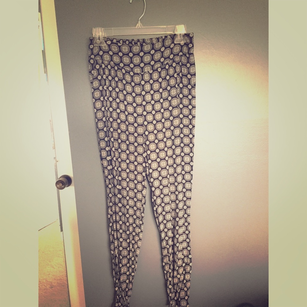 Forever 21 printed boho pants